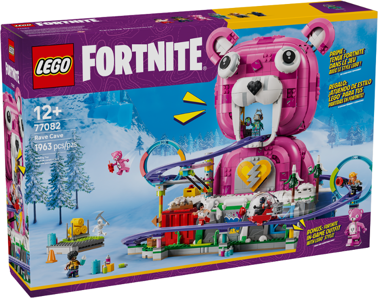LEGO Set Rave Cave - Fortnite (77082) — caja oficial