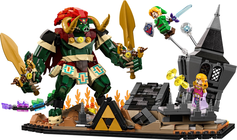 LEGO Set Ocarina of Time: The Final Battle - The Legend of Zelda — set armado