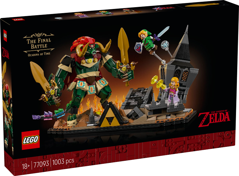 LEGO Set Ocarina of Time: The Final Battle - The Legend of Zelda — caja oficial