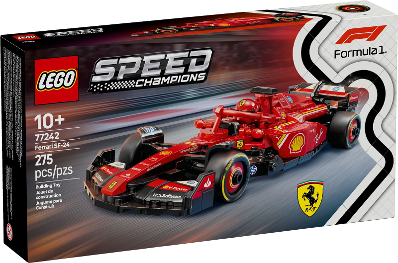 LEGO Set Ferrari SF-24 - SPEED CHAMPIONS (77242) — caja oficial