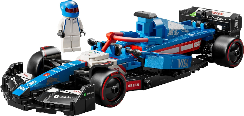 LEGO Set Visa Cash App RB VCARB 01 - Speed Champions — set armado