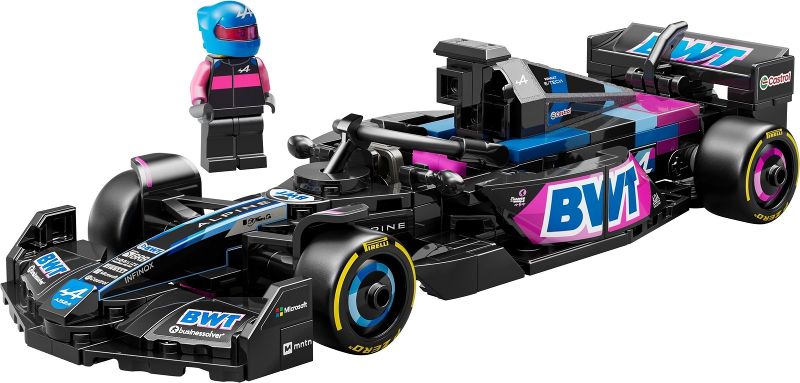 LEGO Set BWT Alpine F1 Team A524 - Speed Champions — set armado