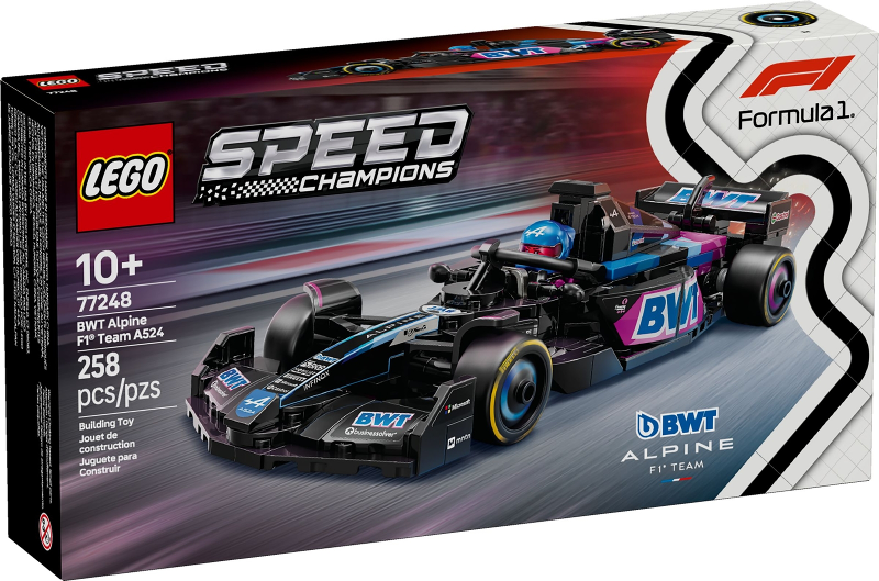 LEGO Set BWT Alpine F1 Team A524 - Speed Champions — caja oficial