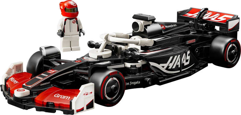 LEGO Set MoneyGram Haas F1 Team VF-24 - Speed Champions — set armado