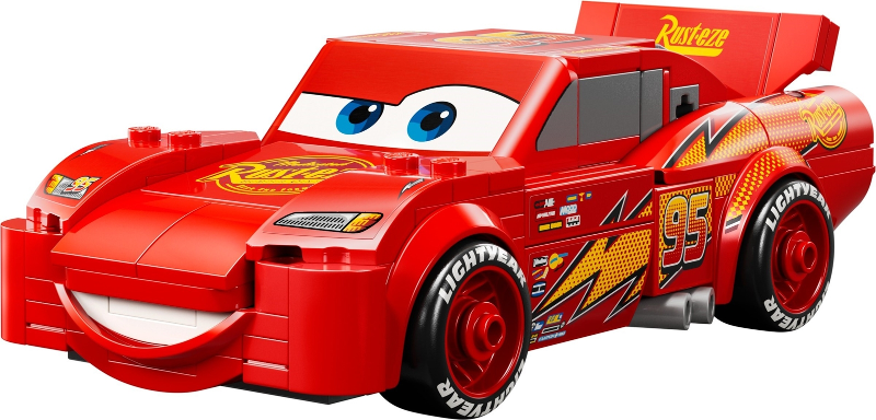 LEGO Set Lightning McQueen - SPEED CHAMPIONS (77255-1) — set armado (referencia)