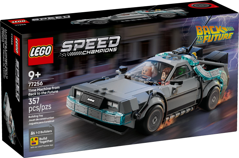LEGO Time Machine from Back to the Future 77256 - DagaBlocks