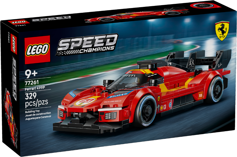 LEGO Set Ferrari 499P - SPEED CHAMPIONS (77261) — caja oficial