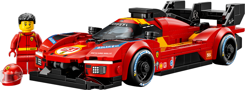 LEGO Set Ferrari 499P - SPEED CHAMPIONS (77261) — set armado