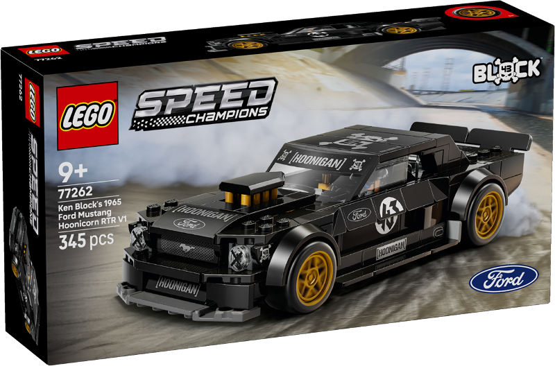 Ken Block's 1965 Ford Mustang Hoonicorn RTR V1 — caja oficial