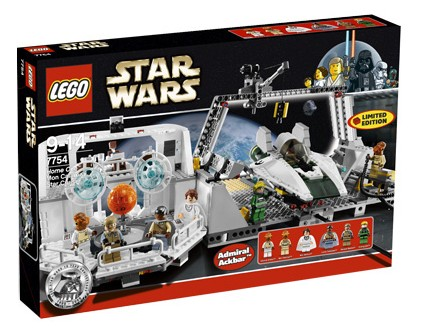 LEGO Set Home One Mon Calamari Star Cruiser - Star Wars — caja oficial
