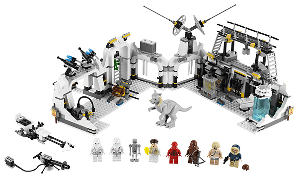 LEGO Set Hoth Echo Base - Star Wars (7879-1) — set armado