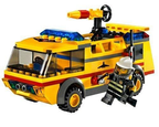 LEGO Set Airport Fire Truck - Town — set armado