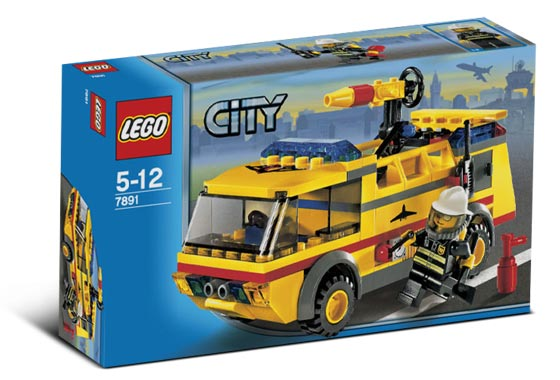 LEGO Set Airport Fire Truck - Town — caja oficial