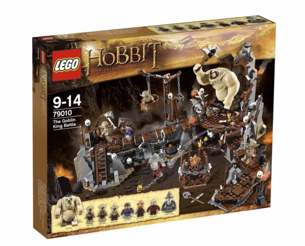 LEGO Set The Goblin King Battle - The Hobbit & The Lord of the Rings (79010) — caja oficial