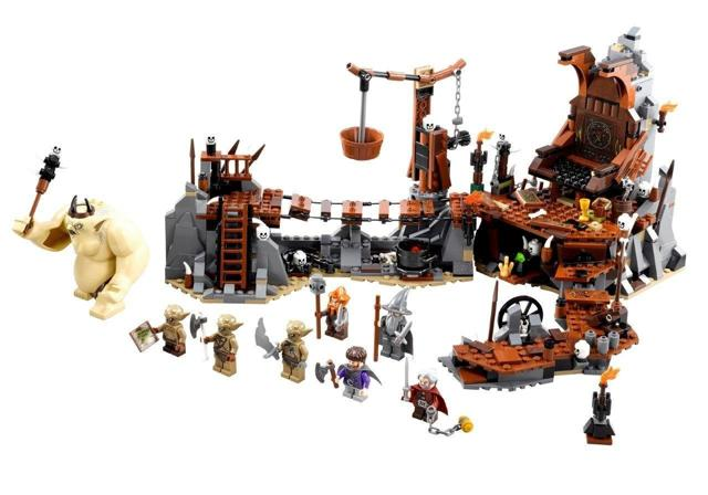 LEGO Set The Goblin King Battle - The Hobbit & The Lord of the Rings (79010) — set armado