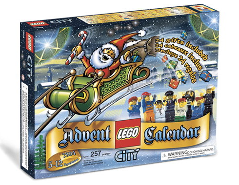 LEGO Set Advent Calendar 2006, City - Holiday & Event — caja oficial