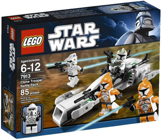 LEGO Set Clone Trooper Battle Pack - Star Wars — caja oficial