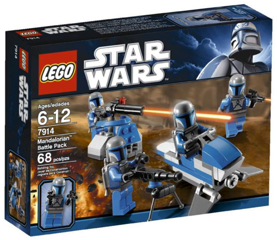 LEGO Set Mandalorian Battle Pack - Star Wars — caja oficial
