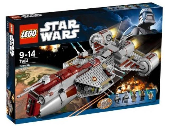 LEGO Set Republic Frigate - Star Wars (7964) — caja oficial