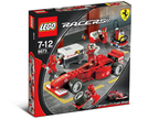LEGO Set Ferrari F1 Fuel Stop - Racers — caja oficial