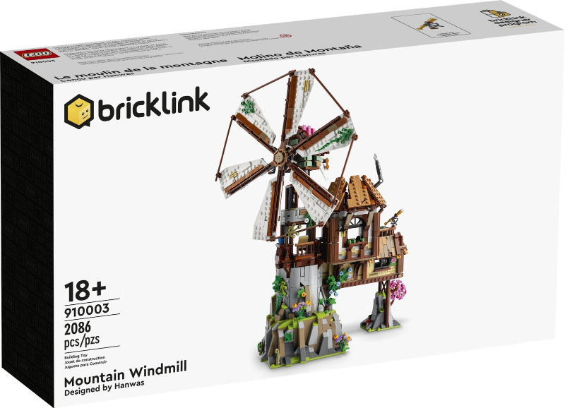 LEGO Set Mountain Windmill - BrickLink Designer Program (910003) — caja oficial