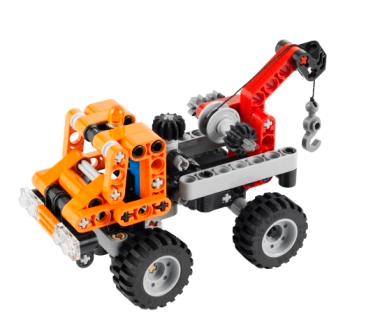 LEGO Set Mini Tow Truck - Technic (9390) — set armado