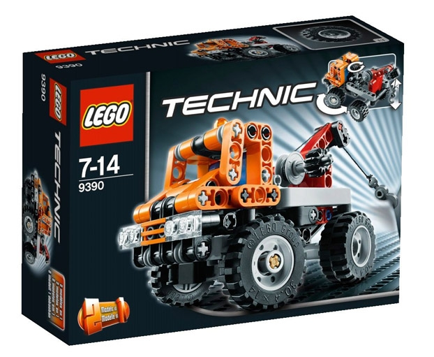 LEGO Set Mini Tow Truck - Technic (9390) — caja oficial