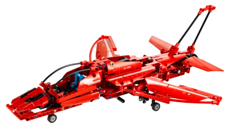 LEGO Set Jet Plane - Technic (9394) — set armado