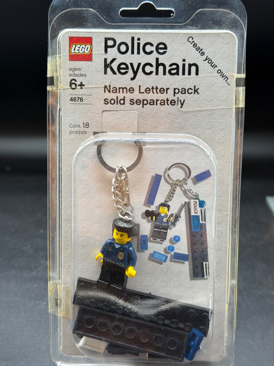Police Keychain — frente