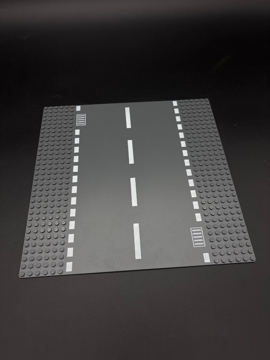 Placa carretera recta — frente