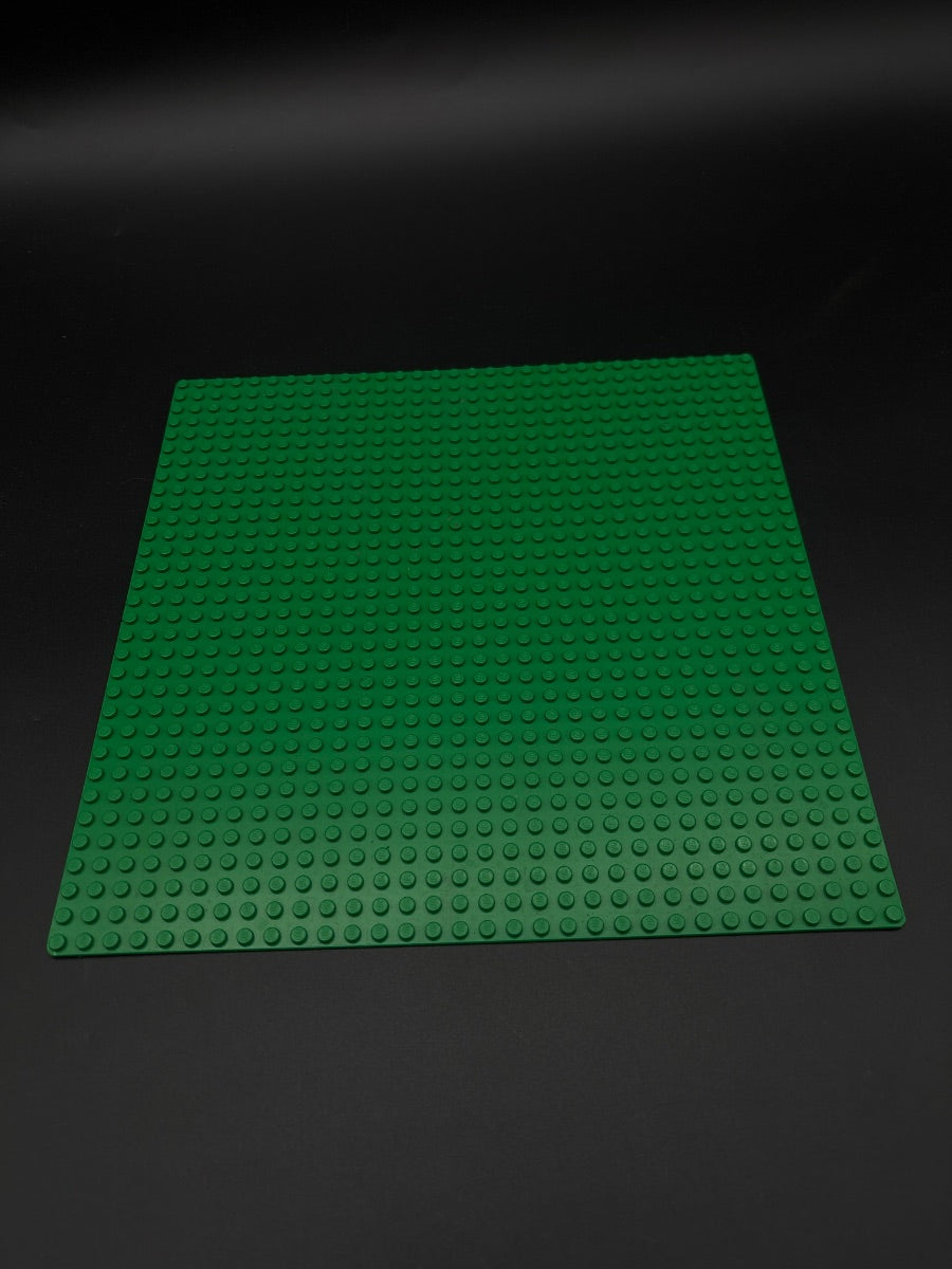 Placa verde obscuro — frente