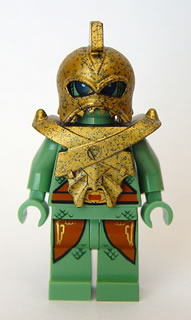 LEGO Minifigura Atlantis Portal Emperor - Atlantis — imagen BrickLink