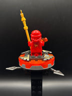 LEGO Minifigura Kai NRG - NINJAGO — espalda