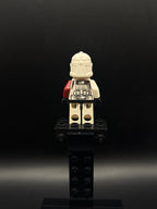 LEGO Minifigura Clone BARC Trooper 91st Reconnaissance Corps (Phase 2) Scowl - Star Wars — espalda