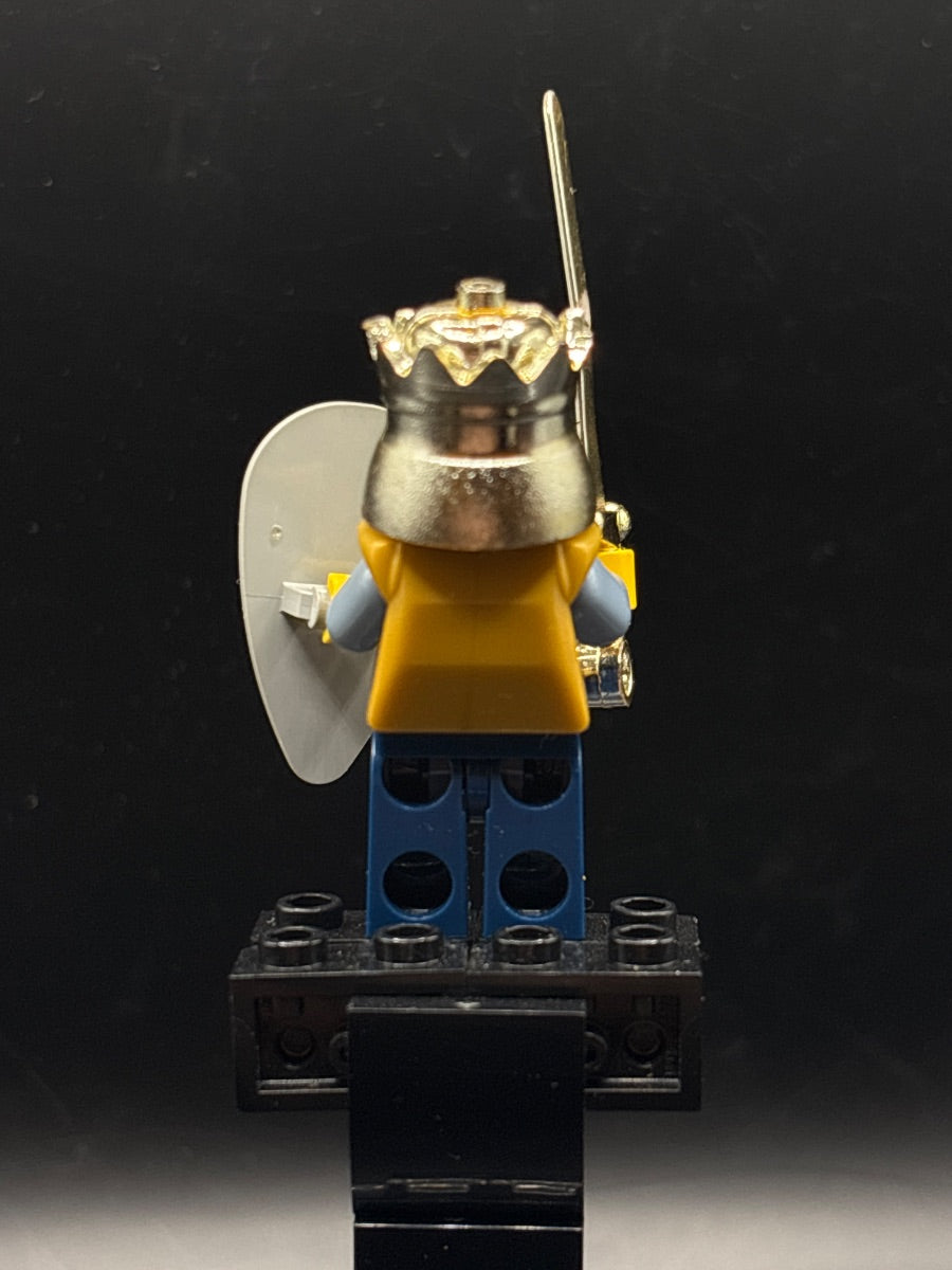 LEGO Minifigura Fantasy Era - Crown King, No Cape - Castle — espalda