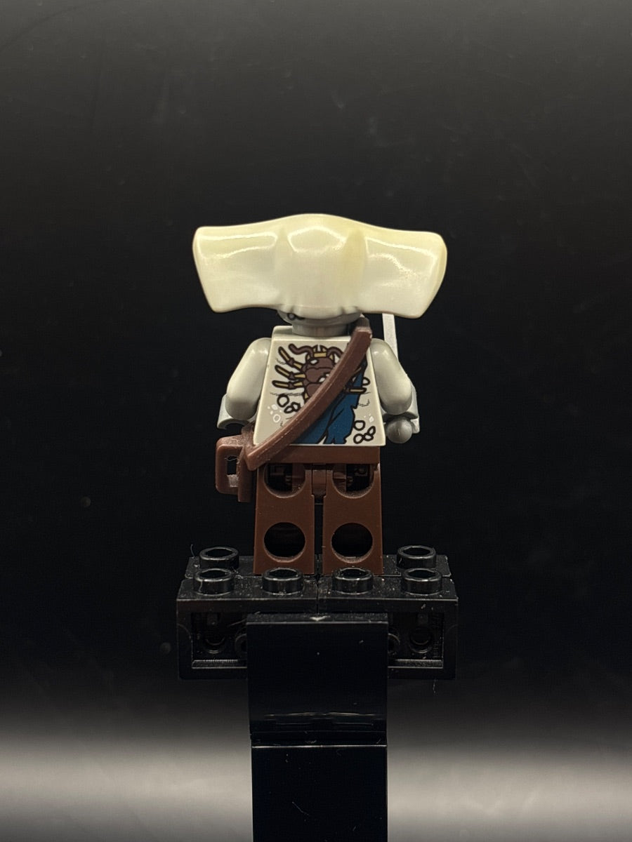 LEGO Minifigura Maccus - Pirates of the Caribbean — espalda