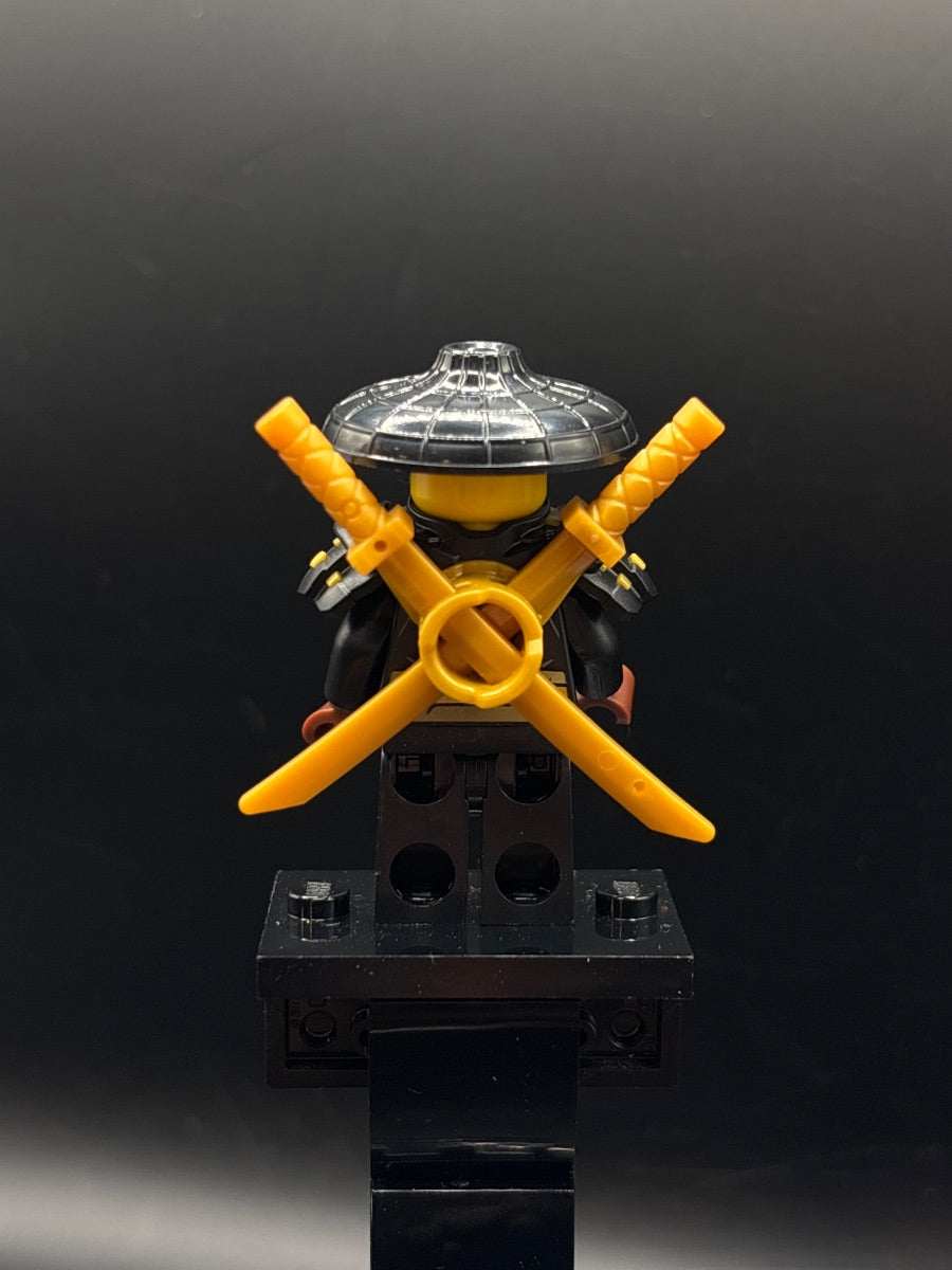 LEGO Minifigura Nate - NINJAGO — espalda