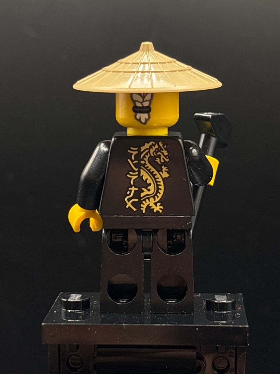 LEGO Minifigura First Spinjitzu Master - NINJAGO — espalda