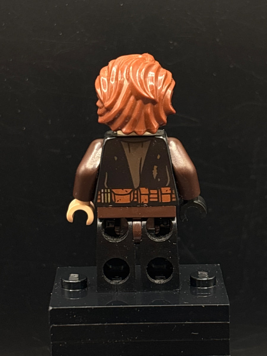 LEGO Minifigura Anakin Skywalker (Dirt Stains) - Star Wars — espalda