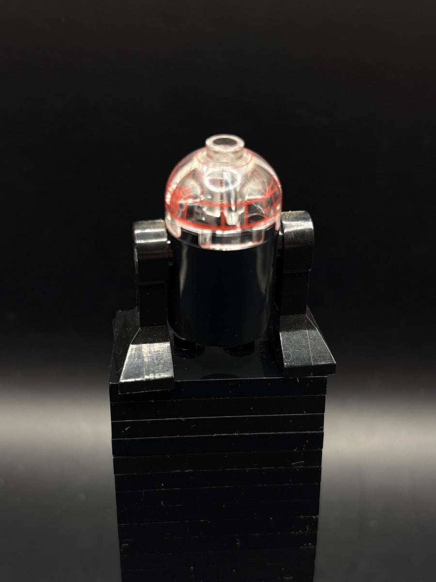LEGO Minifigura Astromech Droid, Imperial, Black - Star Wars — espalda