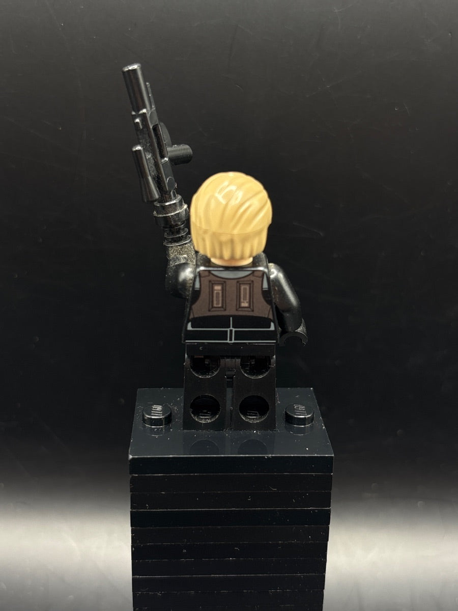 LEGO Minifigura Agent Alexsandr Kallus - Hair - Star Wars — espalda