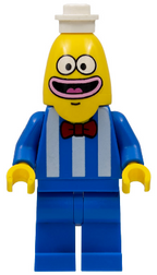LEGO Minifigura Bikini Bottom Ice Cream Vendor - SpongeBob SquarePants — imagen BrickLink