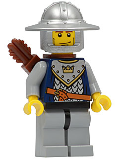 LEGO Minifigura Fantasy Era - Crown Knight Scale Mail - Castle — imagen BrickLink