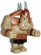 Fantasy Era - Troll, Dark Tan with Copper Armor — imagen BrickLink