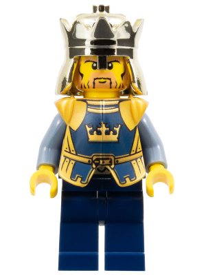 LEGO Minifigura Fantasy Era - Crown King, No Cape - Castle — imagen BrickLink