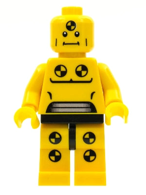 Demolition Dummy, Series 1 (Minifigure Only without Stand and Accessories) — imagen BrickLink