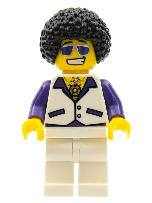 LEGO Minifigura Disco Dude, Series 2 (Minifigure Only without Stand and Accessories) - Collectible Minifigures — imagen BrickLink
