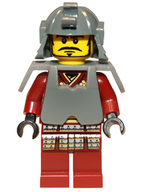 LEGO Minifigura Samurai Warrior, Series 3 (Minifigure Only without Stand and Accessories) - Collectible Minifigures — imagen BrickLink
