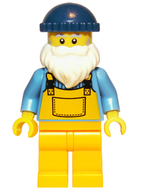 LEGO Minifigura Fisherman, Series 3 (Minifigure Only without Stand and Accessories) - Collectible Minifigures — imagen BrickLink