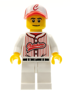 LEGO Minifigura Baseball Player, Series 3 (Minifigure Only without Stand and Accessories) - Collectible Minifigures — imagen BrickLink
